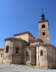 Fototapeta na wymiar Iglesia de San Martin, Segovia 