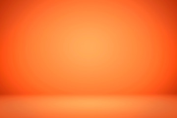 Abstract Orange background layout design,studio,room, web template ,Business report with smooth circle gradient color