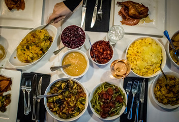 Thanksgiving Dinner Food