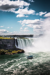 magnifique chutes du niagara, au canada