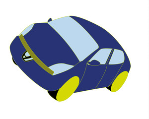 Car vector illustration isolated