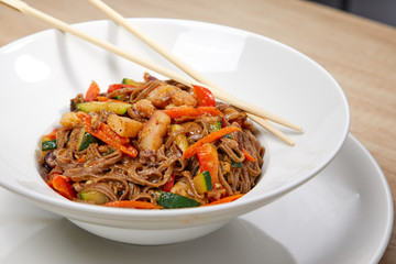noodle with chicken