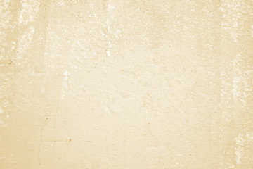 close up retro plain tan and sepia color cement wall background texture for show or advertise or...