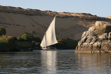 Boat on the Nile