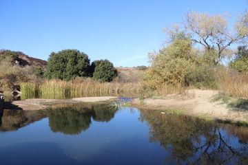 Peaceful day at Mission Trails Historic Dam