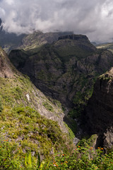 montagne volcanique ile de la Réunion