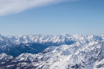 Obraz premium Alps in winter