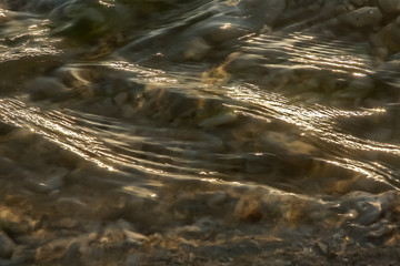 strie d'eau texture mouvement caillou sable