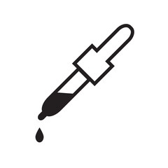 Pipette Icon Vector