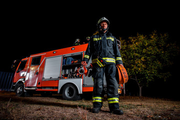 Firefighting operation