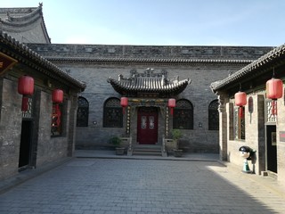 Details of chinese house in Pingyao, China