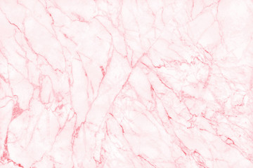 Pink marble texture background, natural tile stone floor with seamless glitter pattern for interior exterior and design ceramic counter.