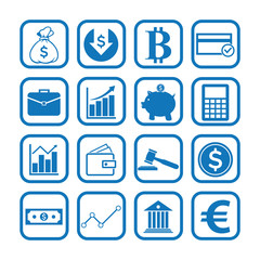 money and finance icon vector design symbol