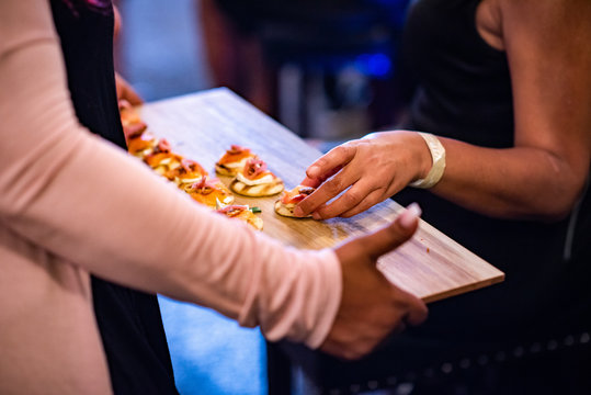 Hors D'oeuvres At Party