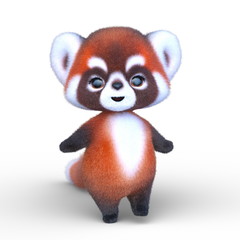Fototapeta premium 3Dアライグマ