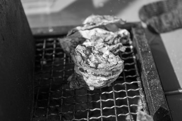 焼き牡蠣　広島産　oyster hiroshima