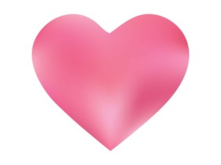 Gradient background in the form of a heart.