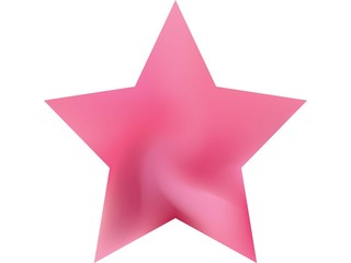 Set of pentagram chromatic backgrounds.