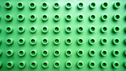 green background with geometric circles