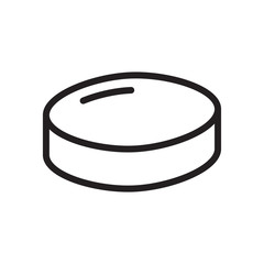 flat line drug medicine icon. Logo element illustration. drug medicine design. vector eps 10 . drug medicine concept. Can be used in web and mobile . trendy simple style. thickness can be adjusted