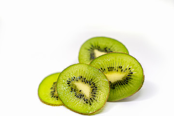 Fototapeta premium Kiwi fruit isolated on white background