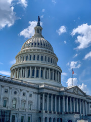 Obraz premium capitol building from front and close