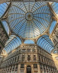 Fototapeta premium Umberto I Galleries Naples 01