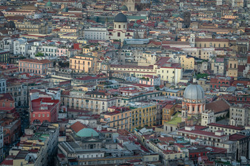 Fototapeta na wymiar Naples Italy View 01