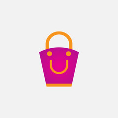 shopping bag isolated on white background