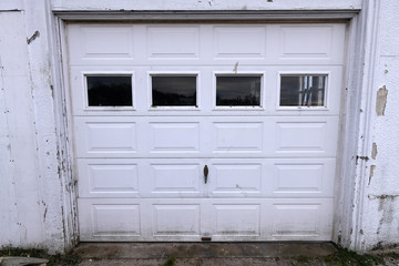 Old Creepy Garage Door