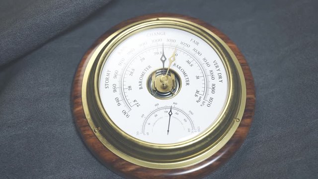 Weather changes. Barometer is forecasting worse atmospheric parameters. 4KHD