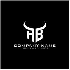 Letter HB logo icon design template elements