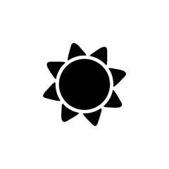 sun icon vector design symbol