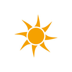 sun icon vector design symbol