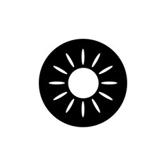 sun icon vector design symbol