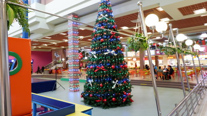 christmas tree and gifts