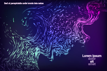 Abstract cover design.