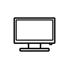 monitor - led icon vector design template