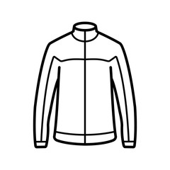 sweater - jacket icon vector design template