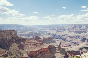 Grand Canyon nature footage in Arizona USA shot during the semmer