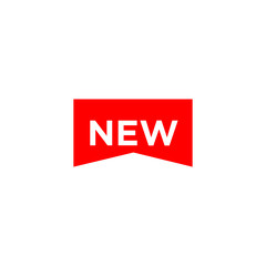 Fototapeta premium new label icon vector design symbol
