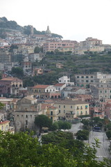 Fototapeta na wymiar panoramic view of little italy