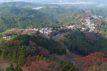 吉野山　紅葉