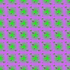 festive christmas gradient background, beaded mice, seamless pattern