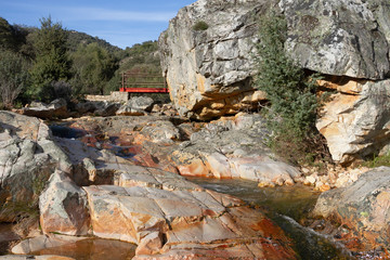 Río en Parque Natural del Valle de Alcudia y Sierra Madrona, provincia de Ciudad Real, Castilla la Mancha, España © Imagen Punto de Luz