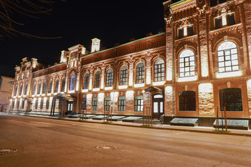 Fototapeta na wymiar the former factory of alcoholic beverages Ryazan
