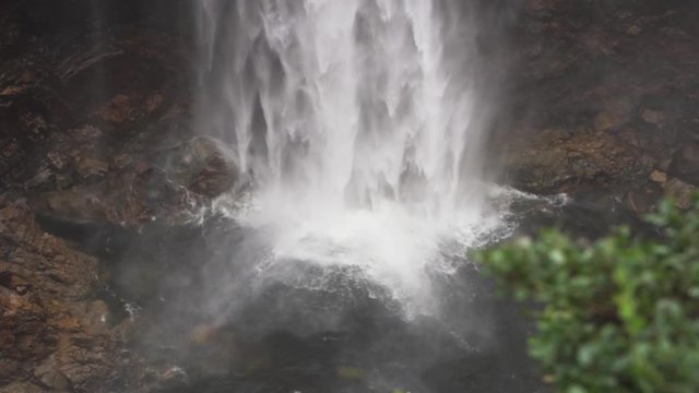 Norwegian waterfall in slowmotion is a hidden gem