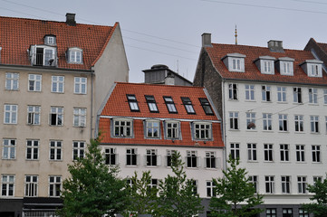 Fototapeta na wymiar Stunning Copenhagen Architecture. Scandinavia, Denmark