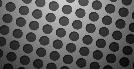 abstract background with circles, seamless geometric pattern, panoramic 