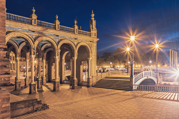 Plaza de Espana of Sevilla